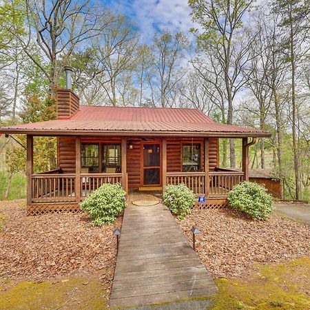Cozy Cabin In Private Location With Hot Tub And Grill! Blue Ridge Exteriör bild
