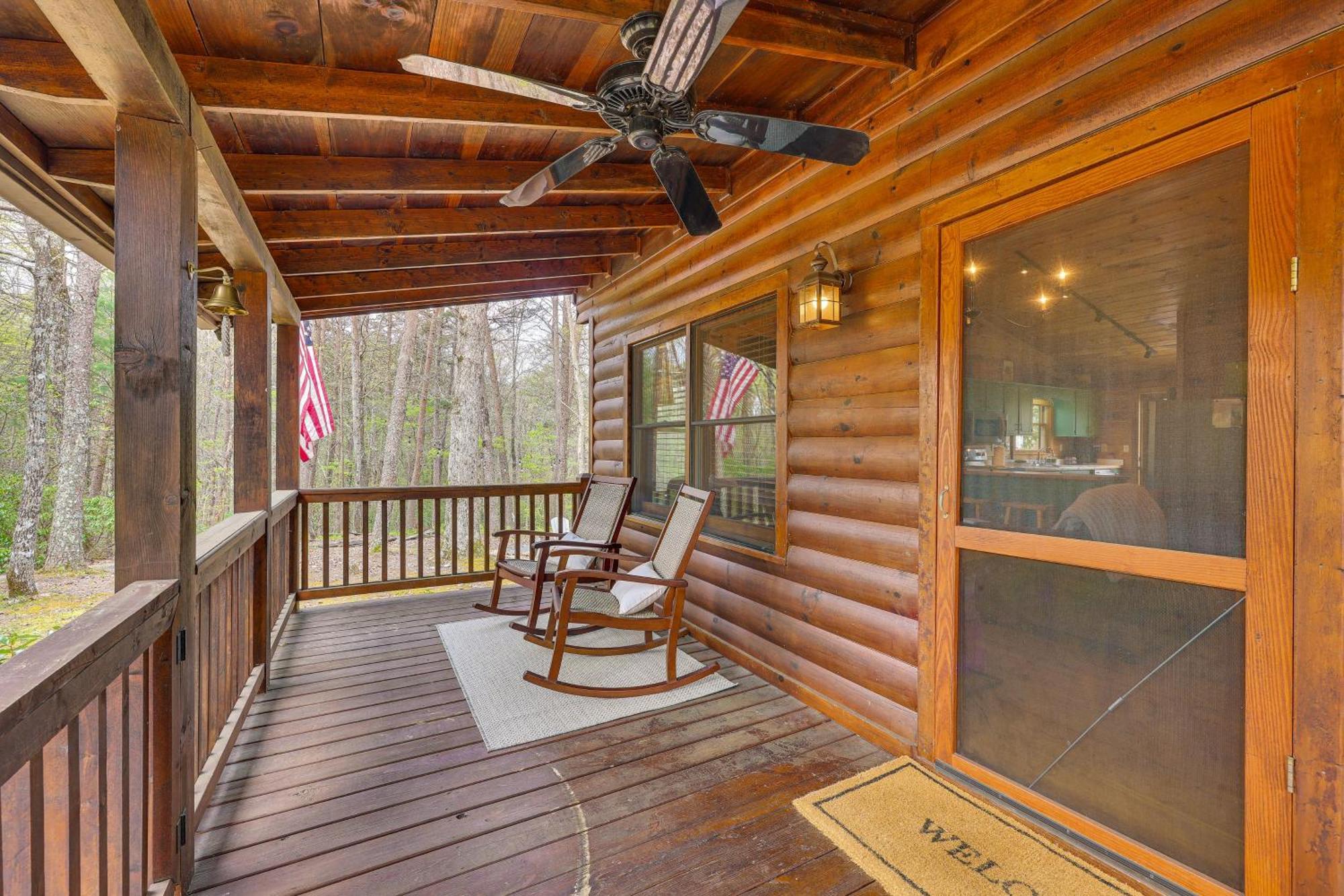 Cozy Cabin In Private Location With Hot Tub And Grill! Blue Ridge Exteriör bild