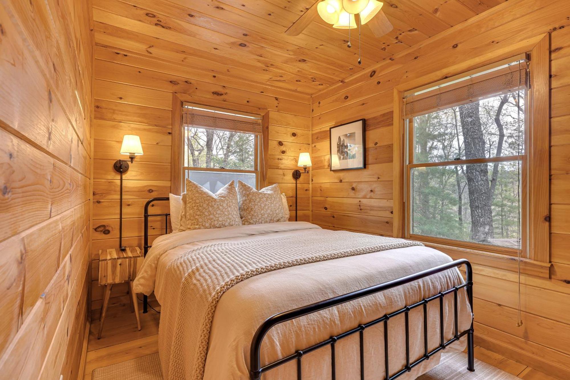 Cozy Cabin In Private Location With Hot Tub And Grill! Blue Ridge Exteriör bild