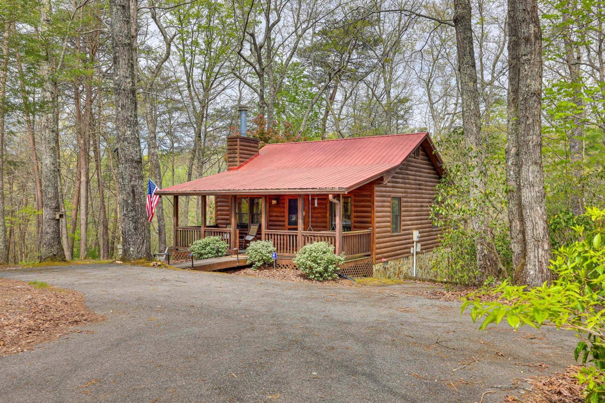 Cozy Cabin In Private Location With Hot Tub And Grill! Blue Ridge Exteriör bild