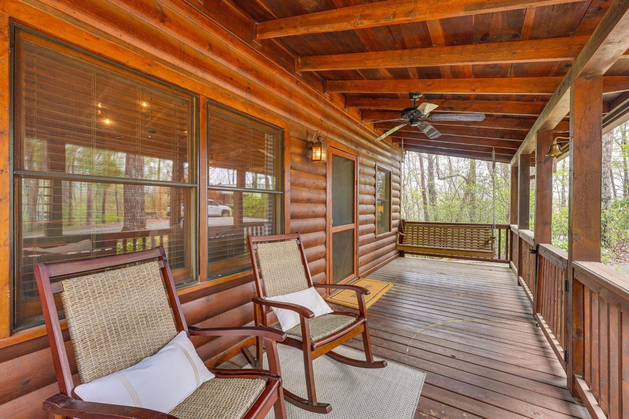 Cozy Cabin In Private Location With Hot Tub And Grill! Blue Ridge Exteriör bild