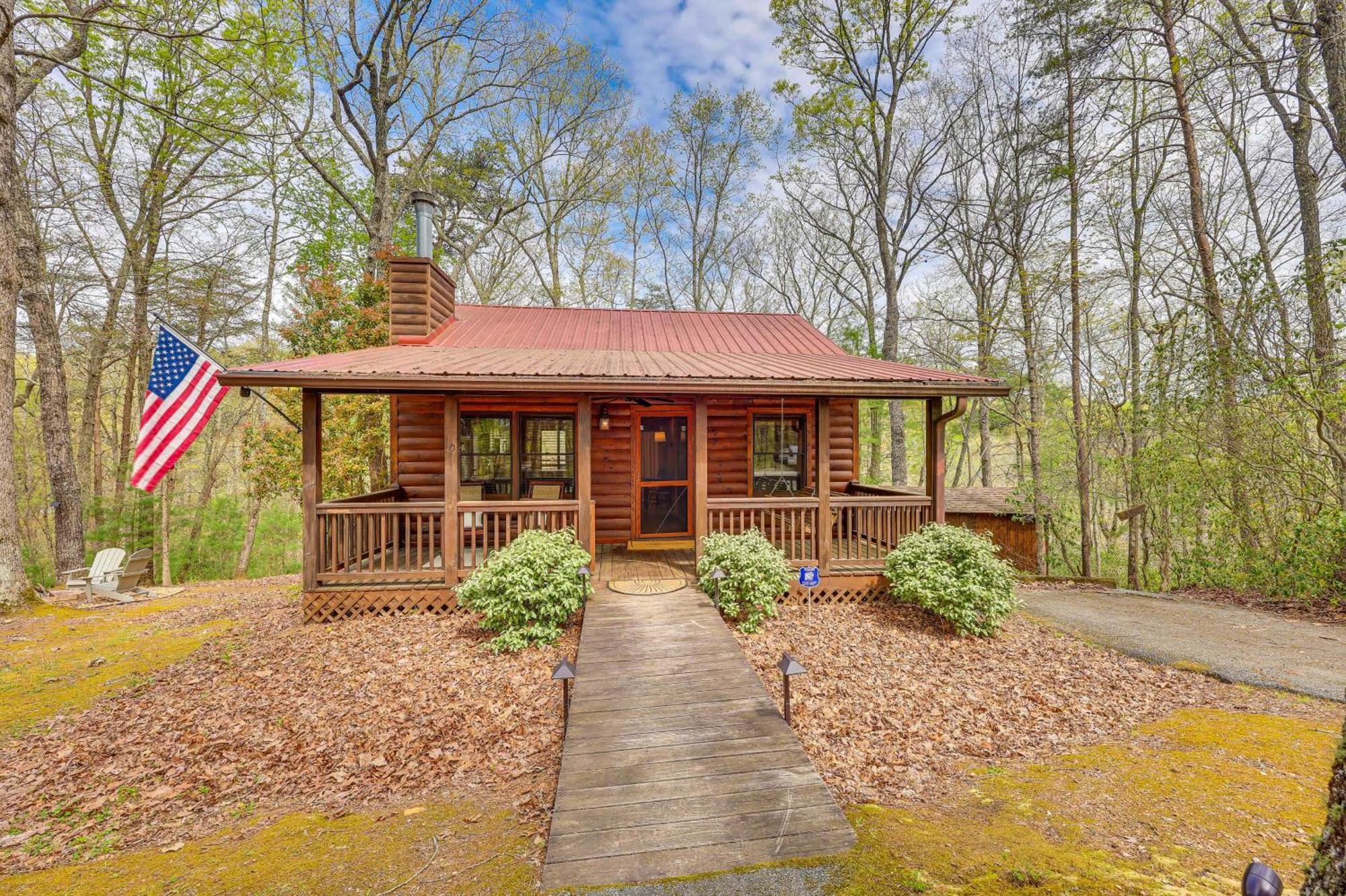 Cozy Cabin In Private Location With Hot Tub And Grill! Blue Ridge Exteriör bild