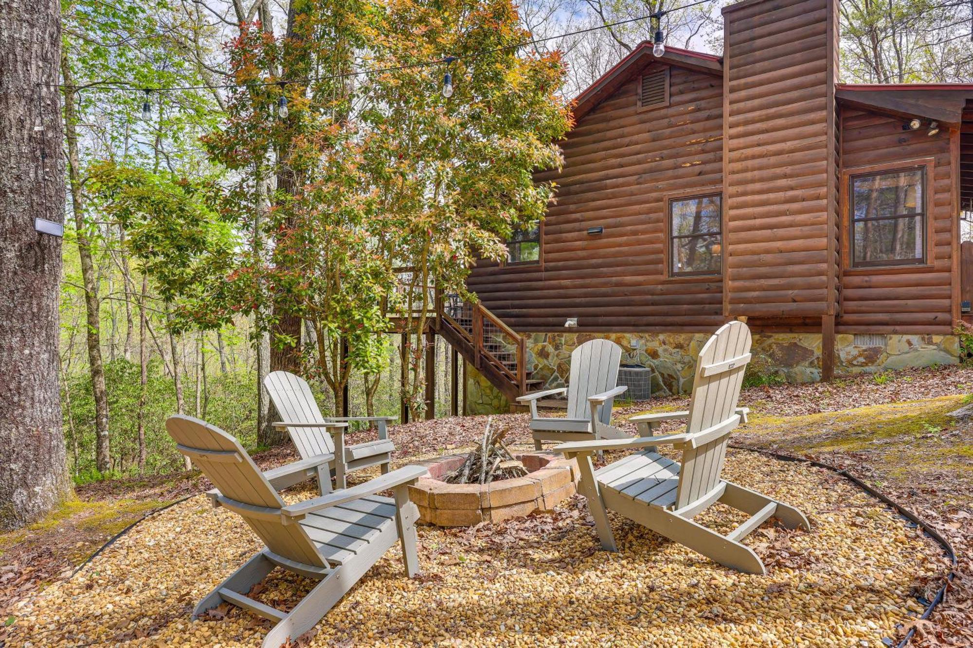 Cozy Cabin In Private Location With Hot Tub And Grill! Blue Ridge Exteriör bild